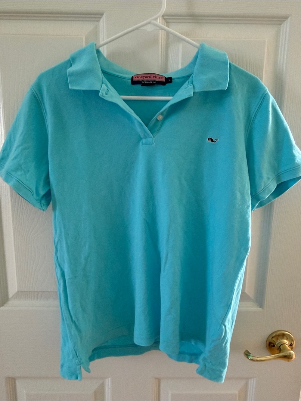 Vineyard Vines Turquoise Polo Shirt